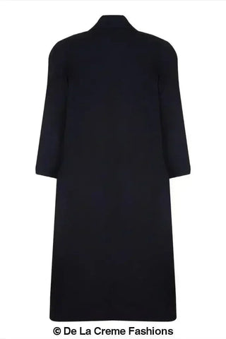 Plus Size Wool Cashmere Coat - Curve Inclusive | Femstylo