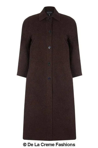 Plus Size Wool Cashmere Coat - Curve Inclusive | Femstylo