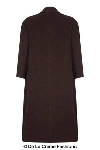 Plus Size Wool Cashmere Coat - Curve Inclusive | Femstylo