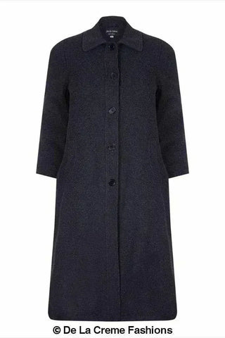 Plus Size Wool Cashmere Coat - Curve Inclusive | Femstylo