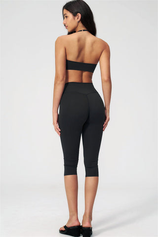 The Twirl Sports Bra Capri Leggings 2-Piece Set
