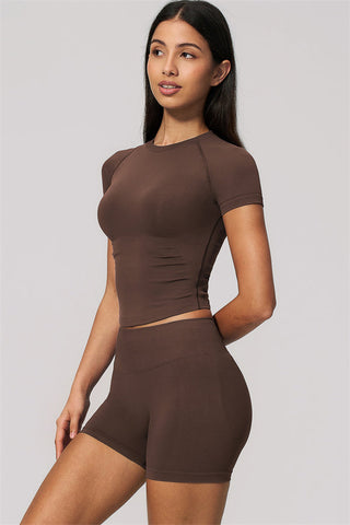 The Velvetine T-shirt Shorts 2-Piece Set