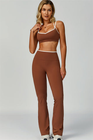 The Quest Sports Bra Flared Leggings 2-Piece Set