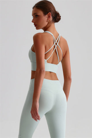 The Brave Sports Bra Flared Leggings 2-Piece Set