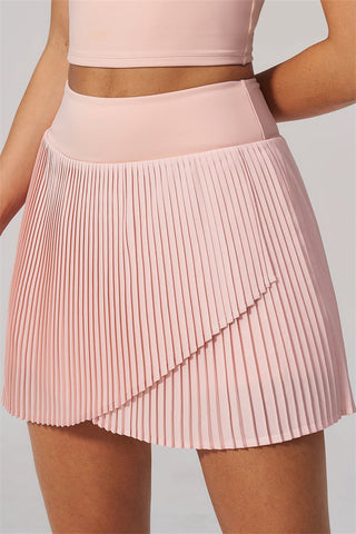 The Ziv Polo Crop Top Tennis Dress 2-Piece Set