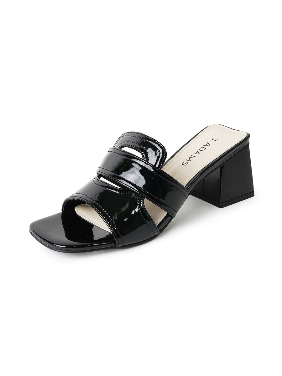 Deborah | Black Patent - Glamourous Grace