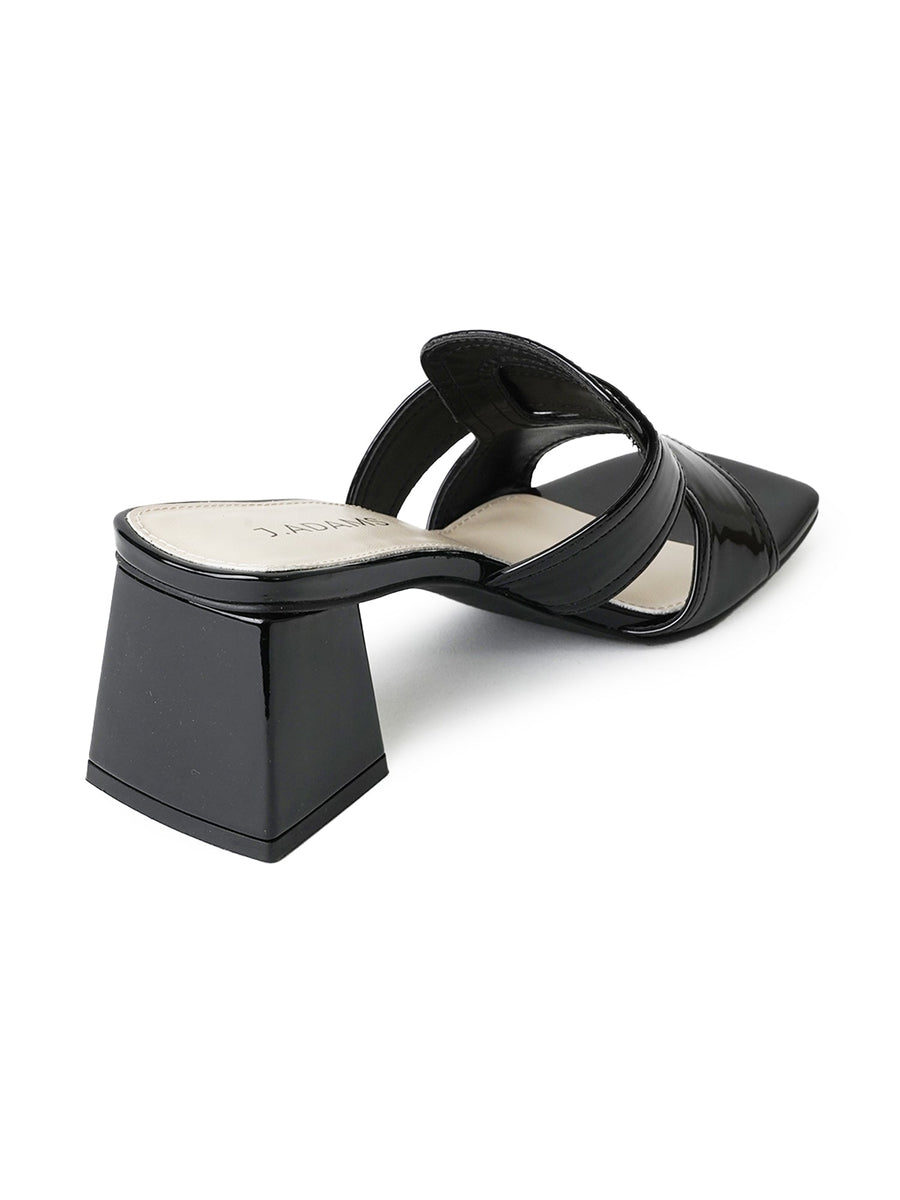 Deborah | Black Patent - Glamourous Grace