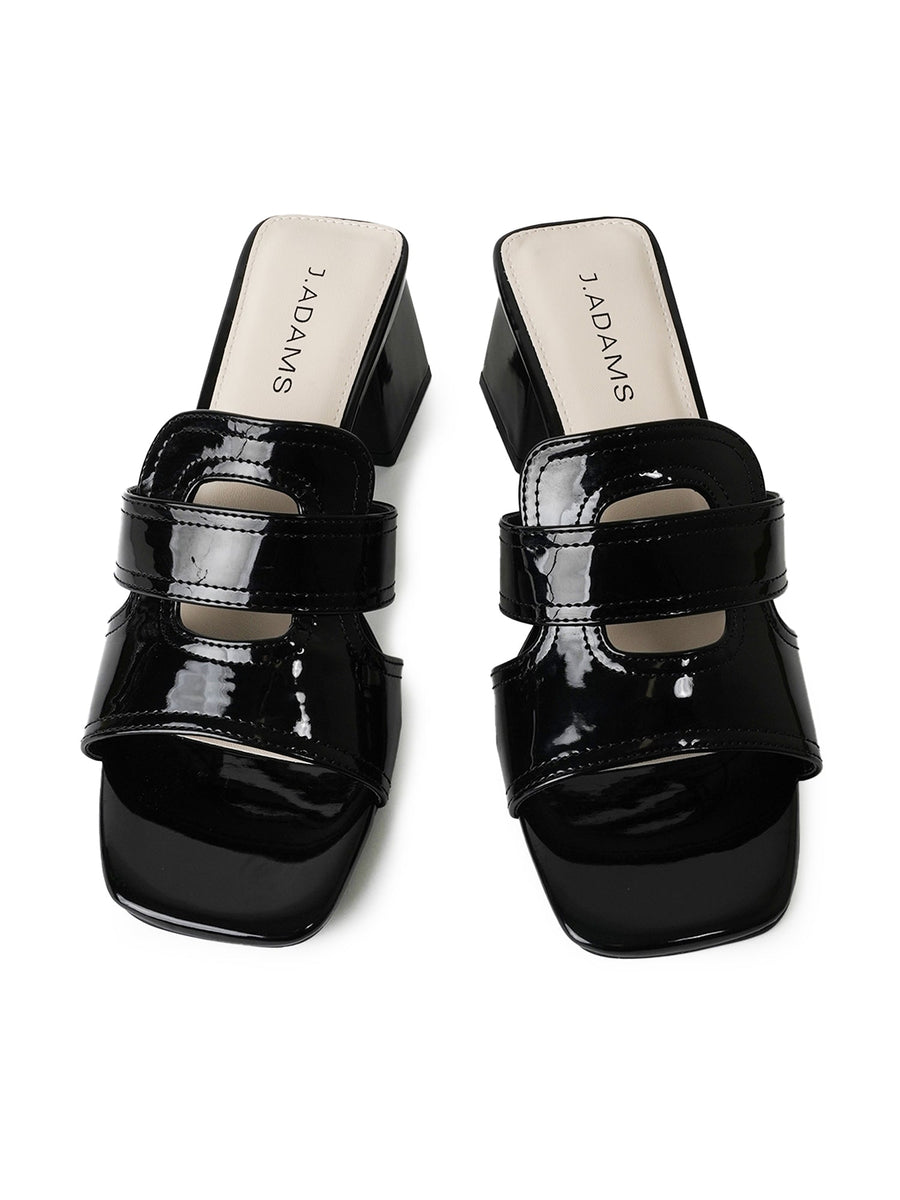 Deborah | Black Patent - Glamourous Grace