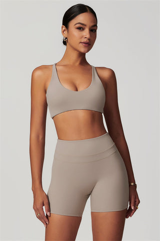 The Enigma Sports Bra Shorts 2-Piece Set