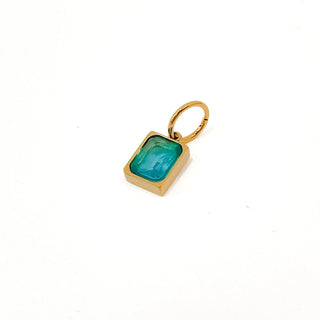 Birthstone Charm Bar Chanelle Charms - WATERPROOF