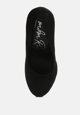 Delia Seude Block Heel Pumps