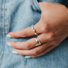 Delightful Pearl Ring - WATERPROOF