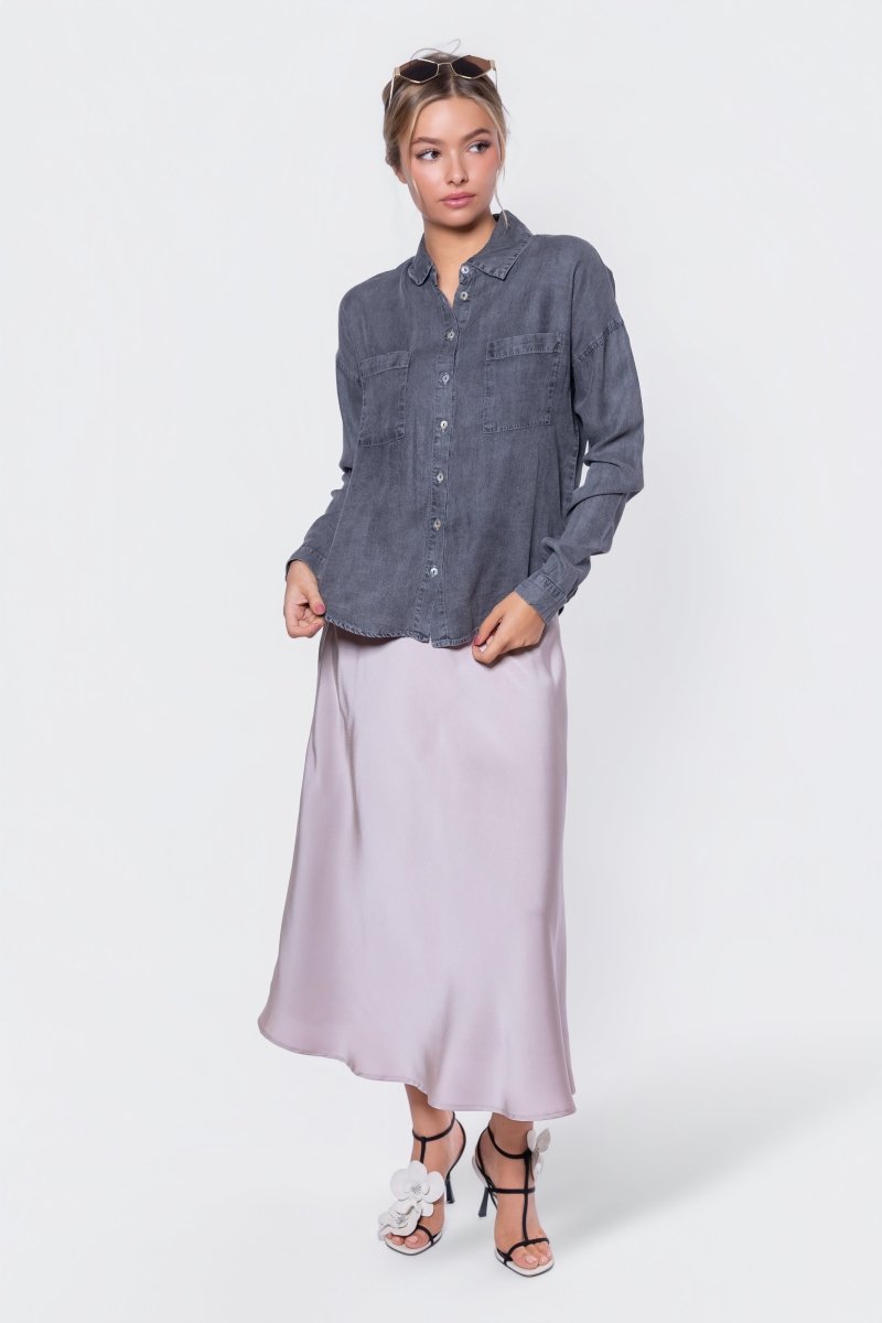 Denver Top (Black) - Glamourous Grace