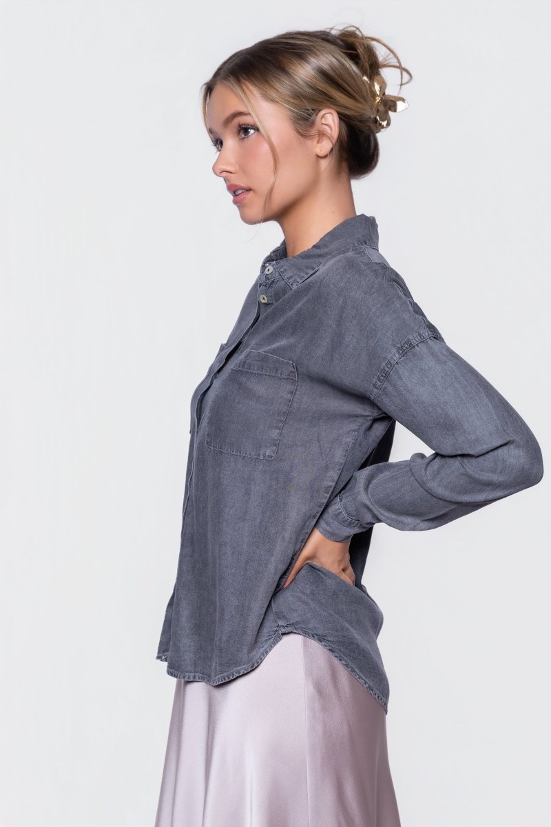 Denver Top (Black) - Glamourous Grace