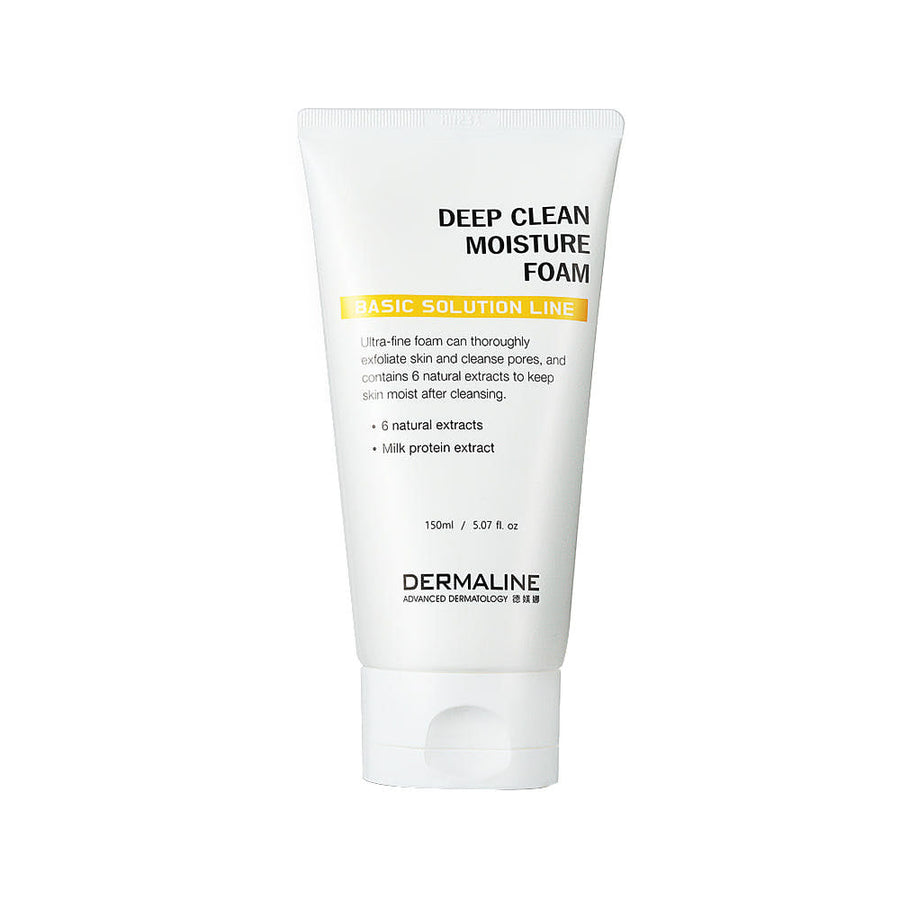 DERMALINE Deep Clean Moisture Foam 150g