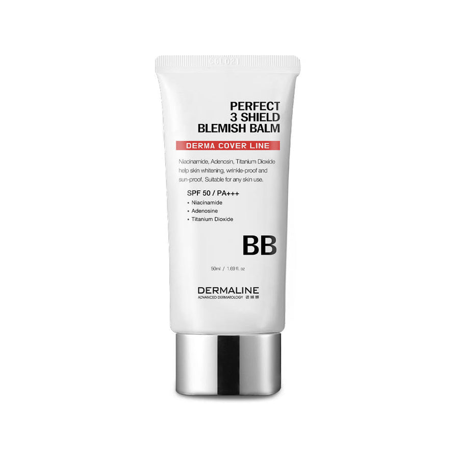 DERMALINE Perfect 3 Shield Blemish Balm SPF50+ PA+++ 50ml