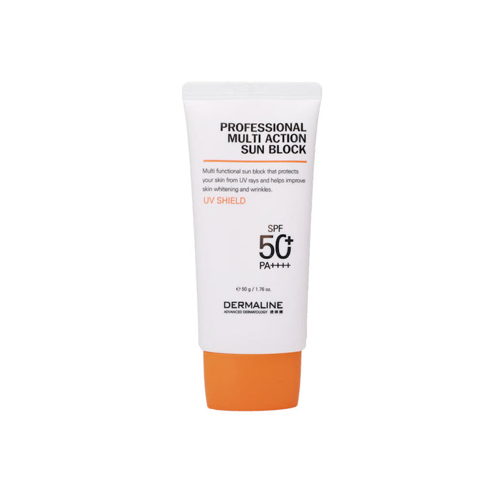 DERMALINE Professional Multi Action Sunblock SPF50+ PA+++ 50ml - Glamourous Grace