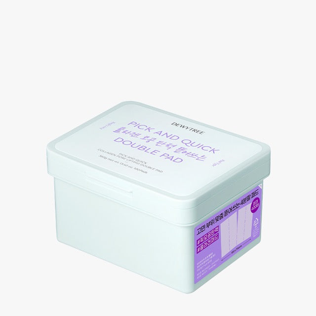 DEWYTREE Pick And Quick Collagen Pore Lifting Double Pad 380g/100ea - Glamourous Grace