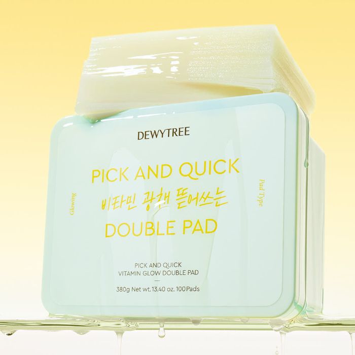 DEWYTREE Pick And Quick Vitamin Glow Double Pad 380g/100ea - Glamourous Grace