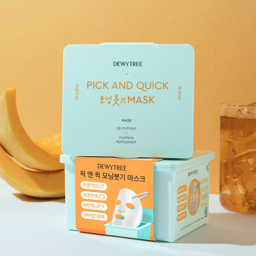 DEWYTREE PICK & QUICK De-Puff Morning Mask 30ea - Glamourous Grace