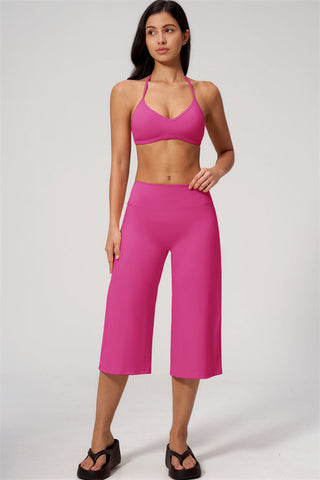 The Nexus Sports Bra Wide-Leg Crop 2-Piece Set