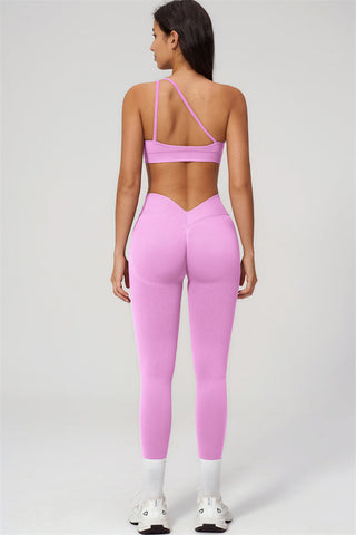 The Empower One-Shoulder Sports Bra