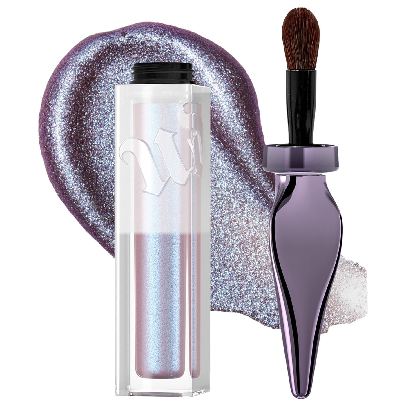 24/7 Glaze-On: Shimmer Liquid Eyeshadow - Long-Lasting, Crease-Resistant, Easy Application for Radiant Shimmery Eye Makeup - Glamourous Grace