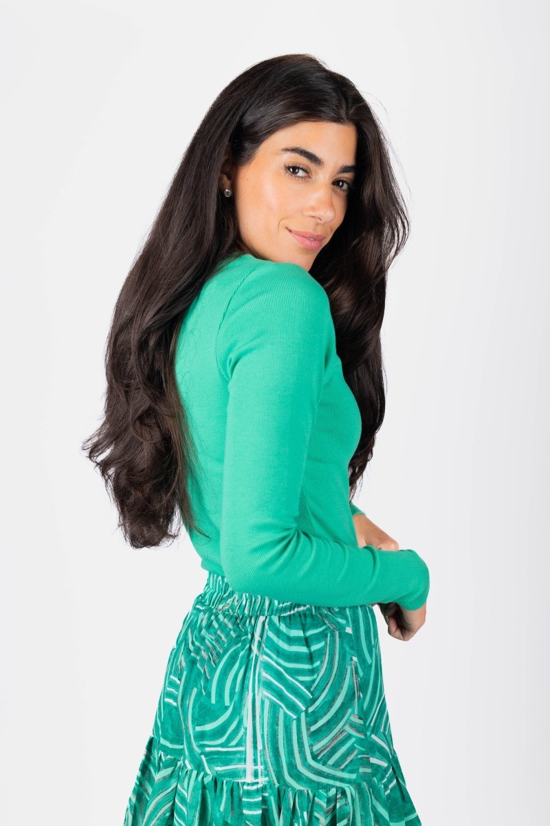 Dina Top (Light Green)