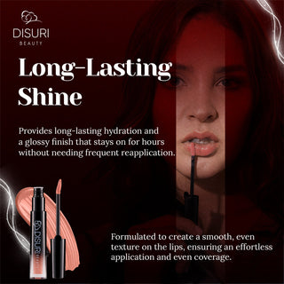 DISURI Beauty Glossy Blast Lip Gloss - Astoria (M47)
