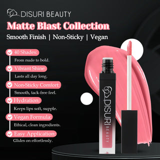 DISURI Beauty Liquid Lipstick - Don't Make Me Regret It (39)