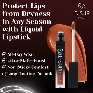 DISURI Beauty Liquid Lipstick - Don't Play With Me (64)
