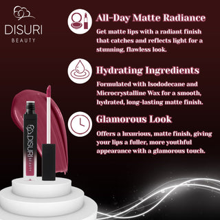 DISURI Beauty Liquid Lipstick - Greatest Summer of My Life (51)