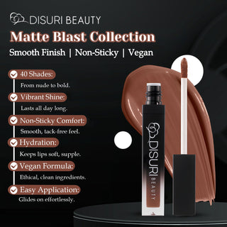 DISURI Beauty Liquid Lipstick - Gramercy Park (66)