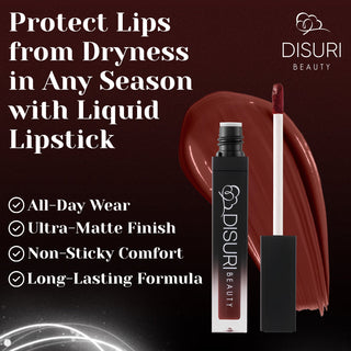 DISURI Beauty Liquid Lipstick - La Mortificadora (99)
