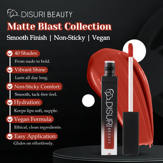 DISURI Beauty Liquid Lipstick - Baddest Girl on The Block (48)