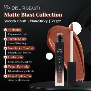 DISURI Beauty Liquid Lipstick - Bushwick (93)