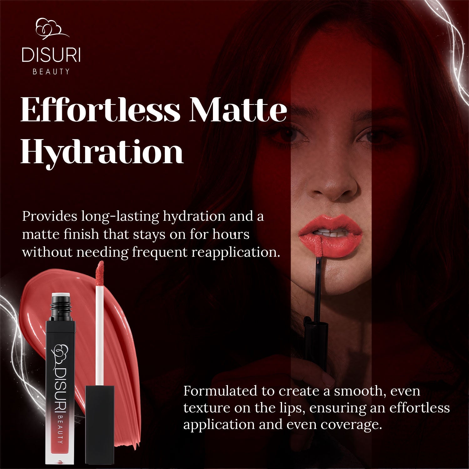 DISURI Beauty Liquid Lipstick - The Red Wedding (44)