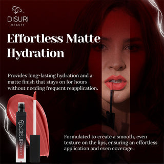 DISURI Beauty Liquid Lipstick - The Red Wedding (44)