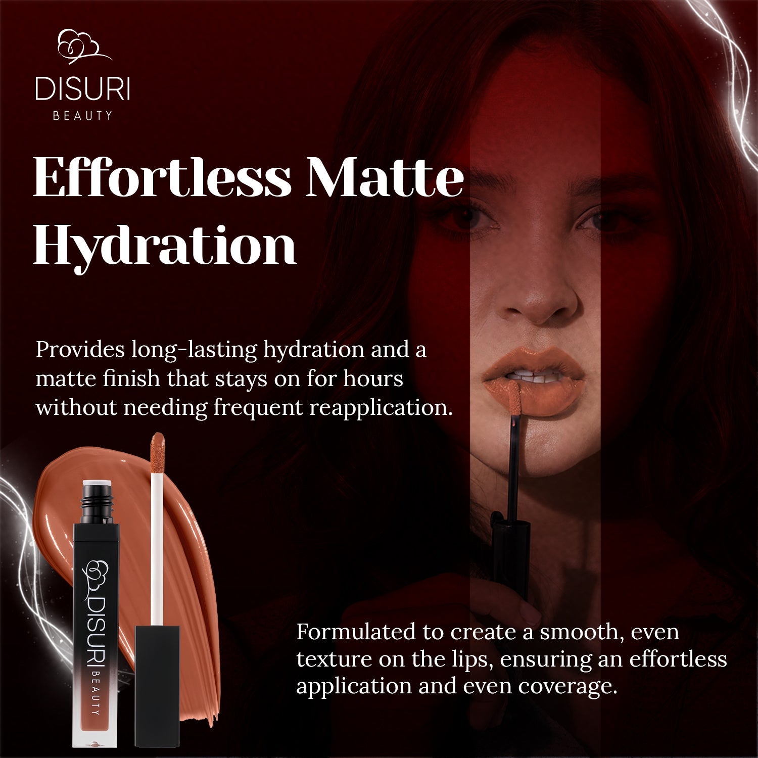 DISURI Beauty Liquid Lipstick - Upper West Side (65)
