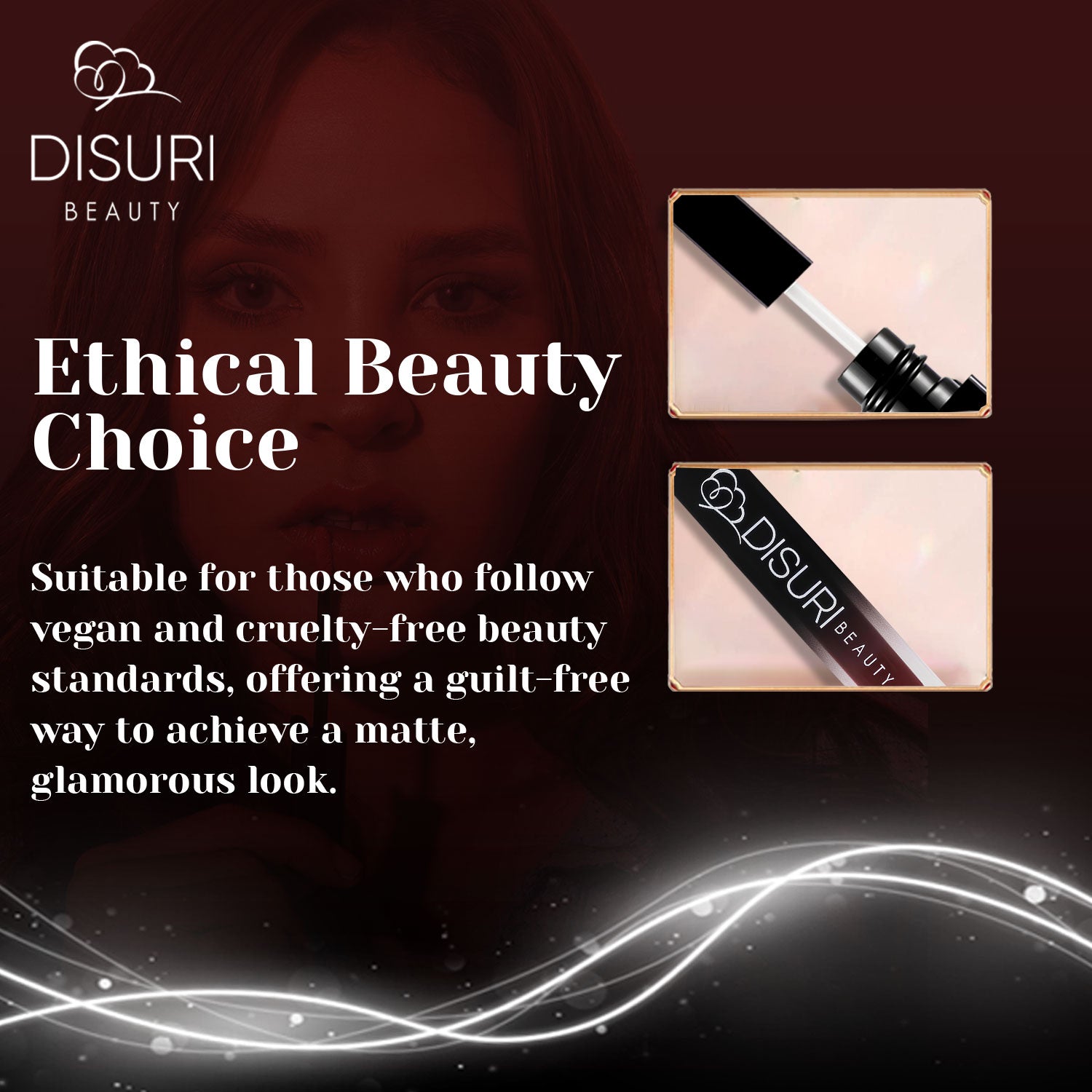 DISURI Beauty Liquid Lipstick - Red Wine (53)