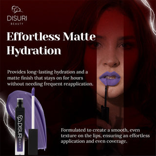 DISURI Beauty Liquid Lipstick - Royal Purple (50)