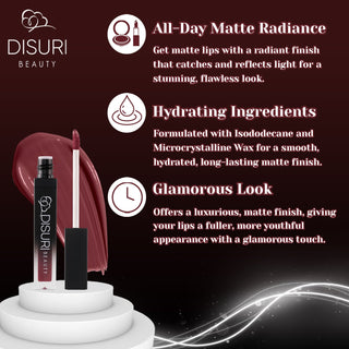 DISURI Beauty Liquid Lipstick - Williamsburg Bridge Plaza (45)