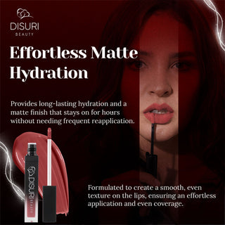 DISURI Beauty Liquid Lipstick - Boss Status (36)