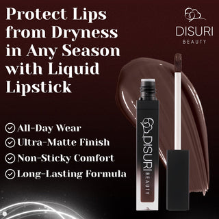 DISURI Beauty Liquid Lipstick - Santo (10)