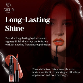 DISURI Beauty Glossy Blast Lip Gloss - Nana (M50)