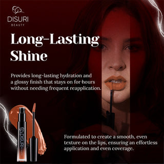 DISURI Beauty Glossy Blast Lip Gloss - Mo Money' (M49)