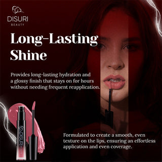 DISURI Beauty Glossy Blast Lip Gloss - Keep It Movin' (M43)