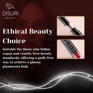 DISURI Beauty Glossy Blast Lip Gloss - Ruby Rosa (M41)