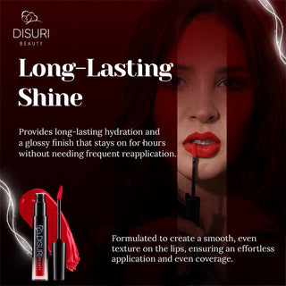 DISURI Beauty Glossy Blast Lip Gloss - Vice (M59)