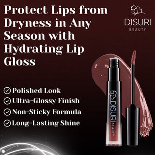 DISURI Beauty Glossy Blast Lip Gloss - Brooklyn (M73)